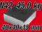 Magnes Neodymowy Płytkowy 40x40x15mm N42 MAGNEPOL