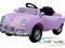 SAMOCHÓD ELEKTRYCZNY RETRO CABRIO 2 SILN MP3 RÓŻ