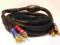 Kabel MRS-104 3xRCA Hi-Fi RGB component 3m