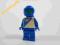 LEGO FIGURKA LUDZIK KOSMOS BLUE SPACE