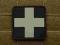 JTG - Naszywka 3D - RedCross Medic Duża - czarno/s