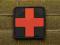 JTG - Naszywka 3D - RedCross Medic Duża - czerwony