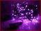 LAMPKI CHOINKOWE 300 LED FIOLET/PURPLE