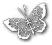 Wykrojnik Poppy Stamps Theo Butterfly