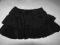 GIRLS-CZARNA SPÓDNICZKA  9-10L