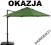 CZASZA DO PARASOLA OGRODOWEGO DOMINIKANA ZIELONA
