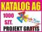 KATALOG folder broszura A6 12 str 1000 szt+PROJEKT