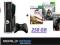 XBOX 360 SLIM 250 GB + 4 SUPER GIER (HORIZON 2 PL)