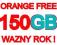 INTERNET NA KARTE ORANGE FREE 150GB 11-12.2015