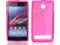 POKROWIEC ŻELOWY SILIKONOWY SONY XPERIA E3 RÓŻOWY