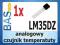 Czujnik temperatury __ LM35DZ __ TO92