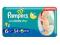 PAMPERS ACTIVE BABY-DRY 6 +15kg JUMBO 54+10szt.