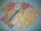 ZESTAW papierów do SCRAPBOOKING MIX floral I