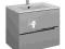 ORISTO Silver Szafka wisząca pod umywalkę SZARA