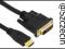 Kabel HDMI-DVI 3,0m KLASA 1.3C GOLD Szczecin