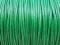Sznurek woskowany 1mm zielony - 2 metry