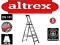 Drabiny drabina aluminiowa 6 stopniowa ALTREX