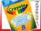 CRAYOLA FLAMASTRY ZMYWALNE GRUBA CIENKA LINIA 8szt