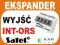 SATEL EKSPANDER 8 WYJŚĆ INT-ORS NA SZYNĘ DIN 35mm