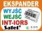 SATEL INT-IORS EKSPANDER WEJŚĆ I WYJŚC NA DIN 35mm