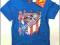 SUPERMAN T-SHIRT KOSZULKA BLUZKA 2/3 98 NIEBIESKI