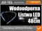 Biały Pasek Listwa Taśma 48x Led Wodoodporna 48cm