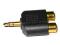 Adapter Audio Jack 3,5mm -2xRCA Cinch GOLD VIVANCO