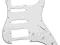 Pickguard 3-P S-S-H Pearl WhiteTyp Strat62r