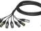 ALVA AO25-8X3 KABEL D-SUB 25 - 8 x WTYK XLR 3M