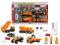 PLAC BUDOWY  pojazdy budowlane DUŻY ZESTAW SIMBA