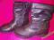 Botki dla dziewczynki rozm. 27