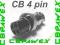 CBPAWEX - Wtyk mikrofonowy CB 4-pin - Uniden Cz-wa