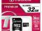 microSD 32GB Class10 + adapter PREMIUM