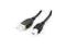 KABEL USB AM-BM 2.0 1,8M NIKLOWANE WTYKI, CZARNY G