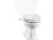 Burlington WC Stojący do kompaktu biały P5