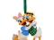 Disney ornament na choinke Donald i Daisy 24H