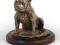 Staffordshire Bull Terrier statuetka z brązu
