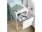 IKEA NORDLI BIAŁY STOLIK NOCNY SZAFKA NOCNA 30x50