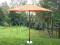 48138 PARASOL OGRODOWY DREWNIANY SKŁADANY  3 METRY