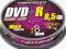 PŁYTY DVD+R DL 8.5GB ESPERANZA 10szt CAKE