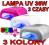 LAMPA UV 36W 3 CZASY TIMER 120,180 SEK+ 4 ŻARÓWKI