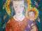 MATKA BOZA Z DZIECIATKIEM IKONA LUDOWA
