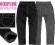 LEGGINSY jeansowe CYRKONIE czarne OCIEPLANE r 128