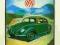 Volkswagen Garbus Beetle metalowy plakat retro