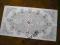 Bieżnik biały żakardowy na Wielkanoc 71 x 40 cm