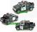 HUMMER H2 POLICE auto metal pude KT5097WP KINSMART