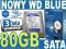 NOWY 80GB SATA WESTERN DIGITAL BLUE = 3-LATA GW FV