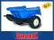 Rolly Toys Trailer 128846 Przyczepka niebieska