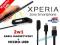 2W1 KABEL MICRO USB MAGNETYCZNY SONY XPERIA Z1 Z2