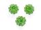 Kule z kryształków 20mm Peridot AB
